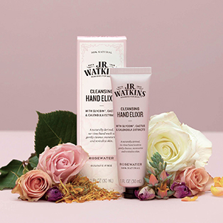 J.R. WATKINS<br/>ハンドジェル  / 30ml<br/>＜香り＞<br/>ローズウォーター・ヘンプフラワー・ウード
